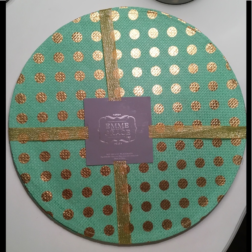 NWT Emme and Grace Placemats